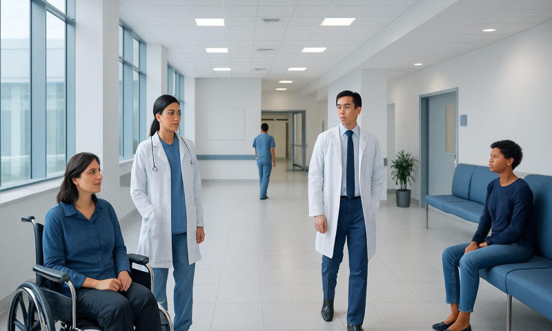 Ghee vs Butter: Key Differences and How Doctors Tell Them Apart 13 Medical team consulting with patient in hospital corridor.