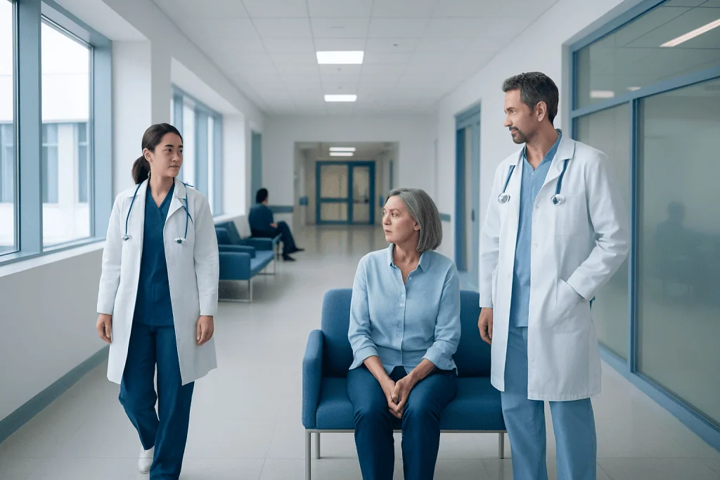 Lemon Juice Baking Soda Drink: A Complete Medical Overview 1 Medical team consulting with a patient in hospital corridor.