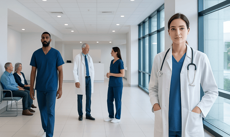 Nsaids List — Explained by Medical Evidence, Not Myths 5 Medical professionals and patients in a modern hospital corridor.