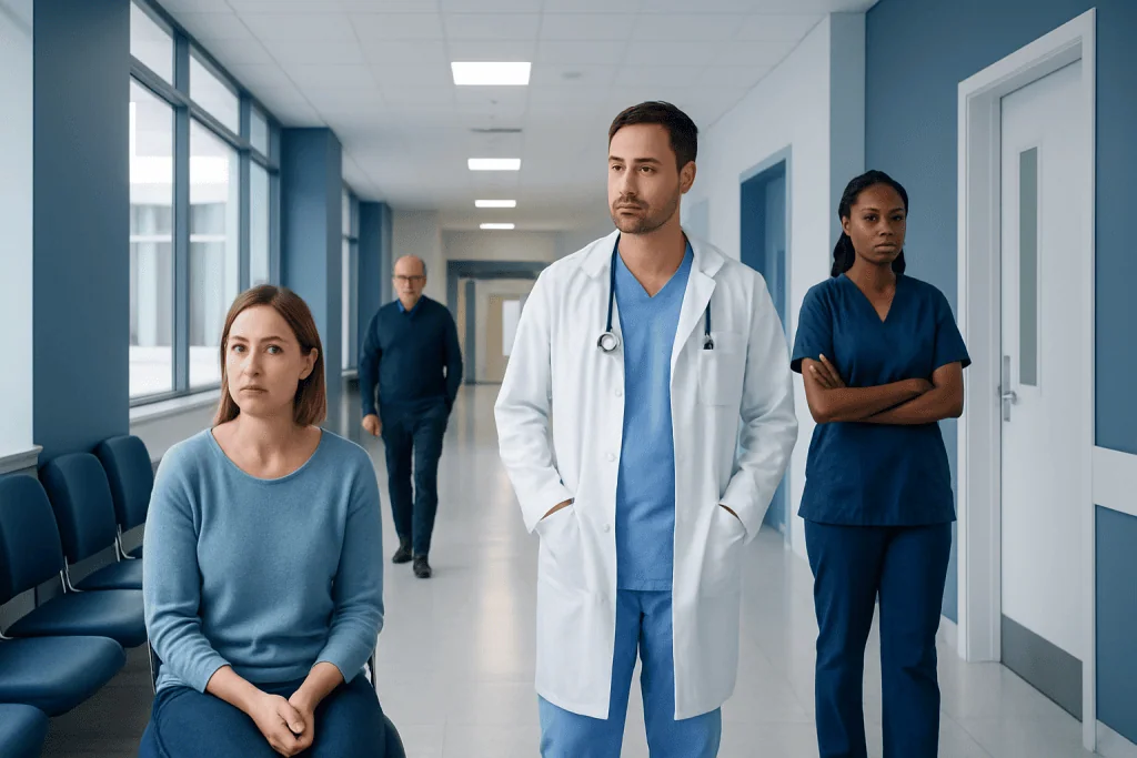 Acyclovir Side Effects: What It Treats, How It Works, and What to Watch For 1 Medical team in hospital corridor with patient and staff.