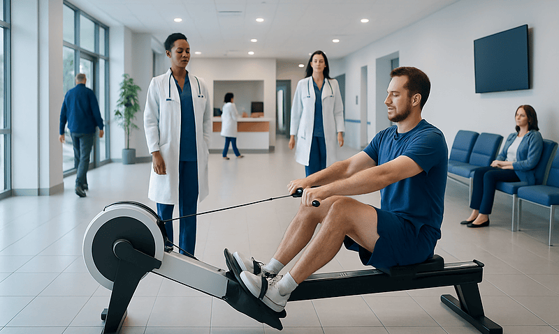 Indoor Rowing Machine: What Patients Need to Know 14 Overview: what an indoor rowing machine does — indoor rowing machine
