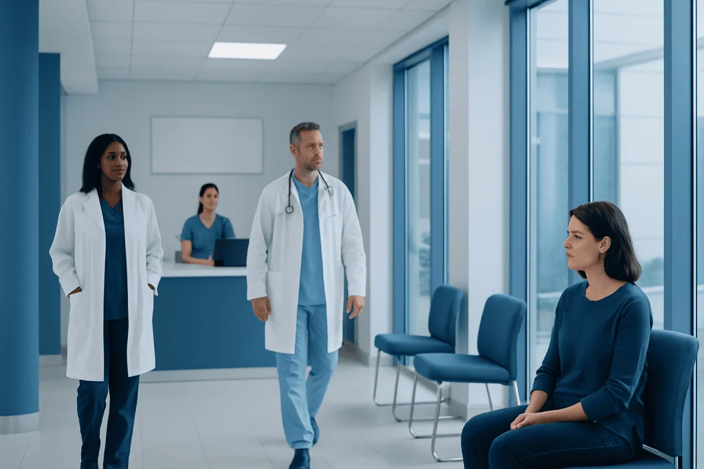 O negative blood type interesting facts: A Complete Guide to Types, Compatibility, and Health Implications 1 Medical consultation at Acibadem Hospital with healthcare professionals and patient.