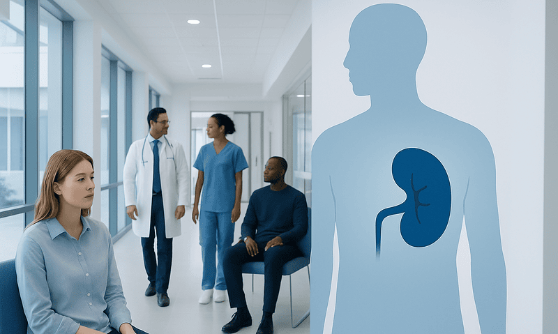 Medical consultation about spleen health at Acibadem Hospital.