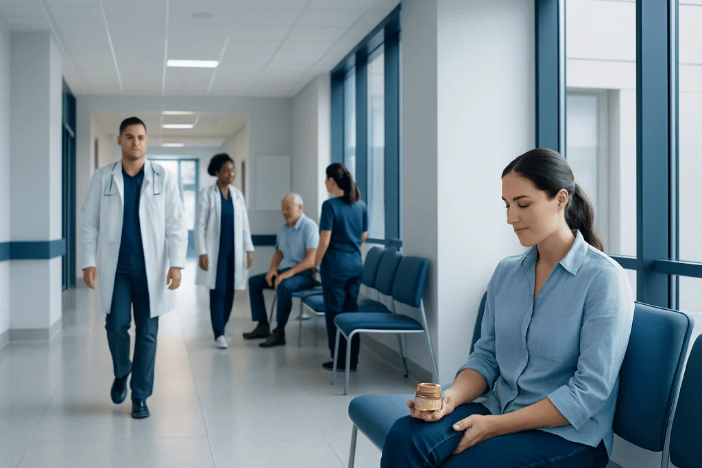 Tiger Balm: A Complete Medical Overview 1 Healthcare professionals and patient in a modern hospital corridor.
