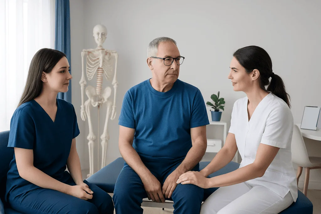 Physical, occupational, and rehabilitation therapies — types of therapy