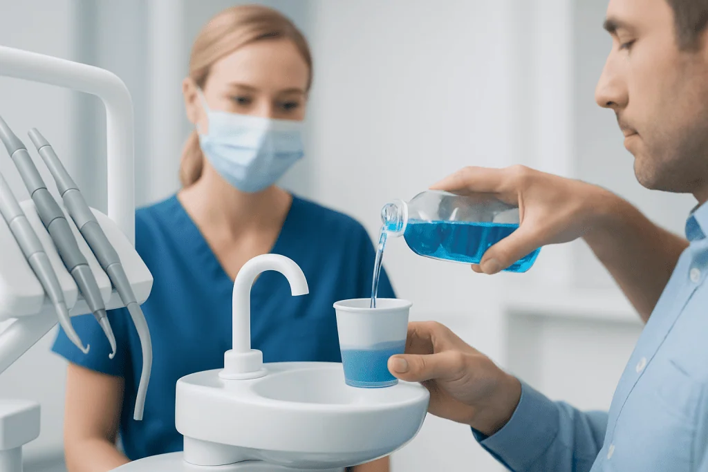 Possible benefits and when it may be used — hydrogen peroxide mouthwash