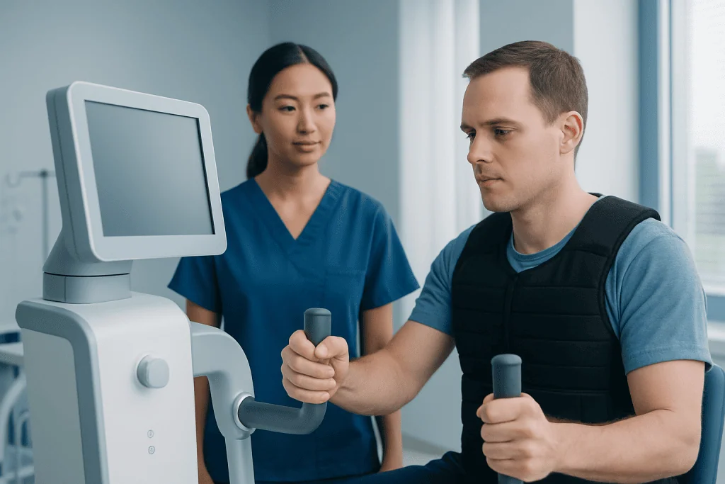 Possible benefits and where the evidence fits — weighted vest