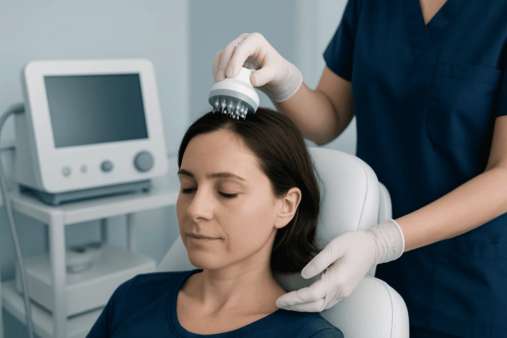 Possible benefits for scalp hygiene and comfort — scalp scrubber