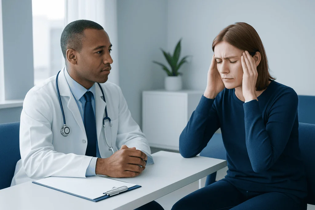 Possible causes and related conditions — phonophobia