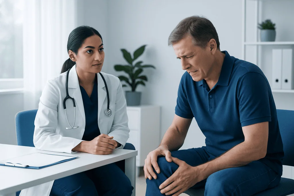Possible causes and risk factors — knee pain relief