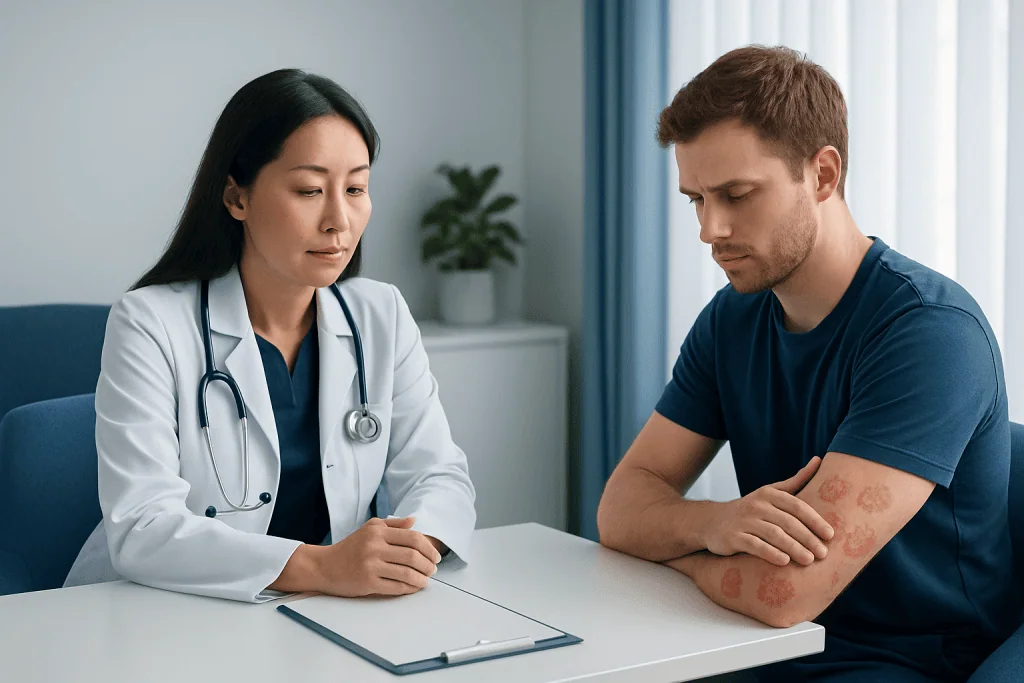 Possible causes and risk factors — fungal rash