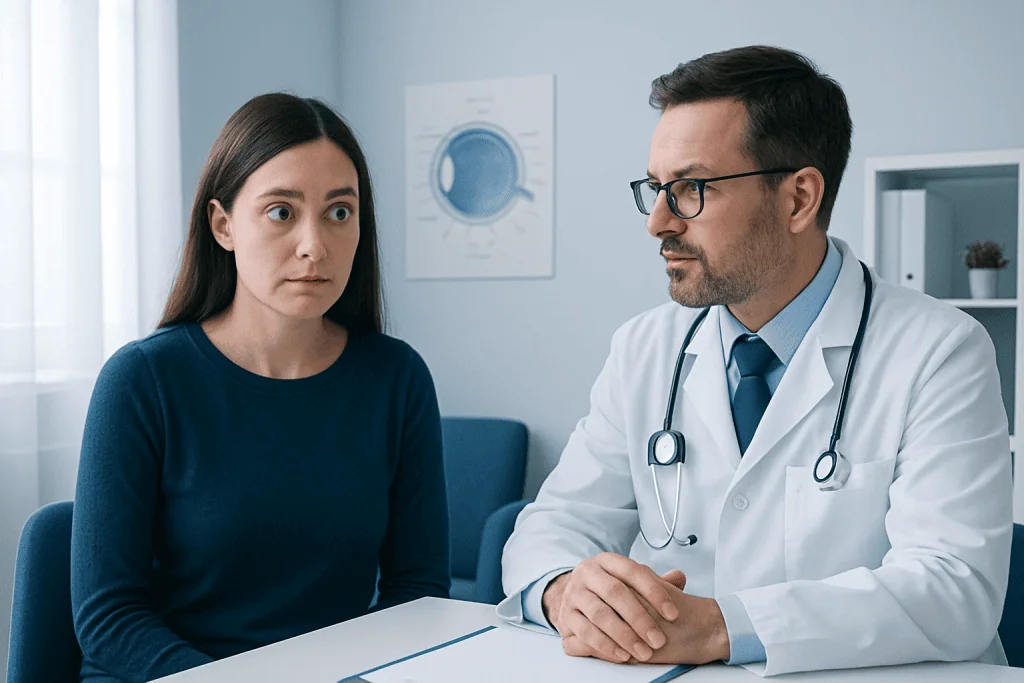 Possible Causes and Risk Factors — one eye bigger than the other
