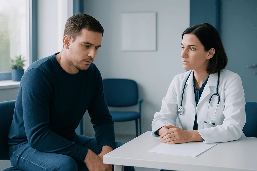 Possible causes and risk factors — symptoms of candida in males
