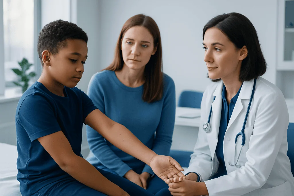Possible causes and who is more likely to get it — molluscum contagiosum symptoms