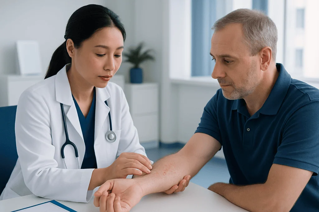 Diabetes Skin Rash: Possible Causes and When to Seek Care 3 Possible causes of diabetes skin rash — diabetes skin rash