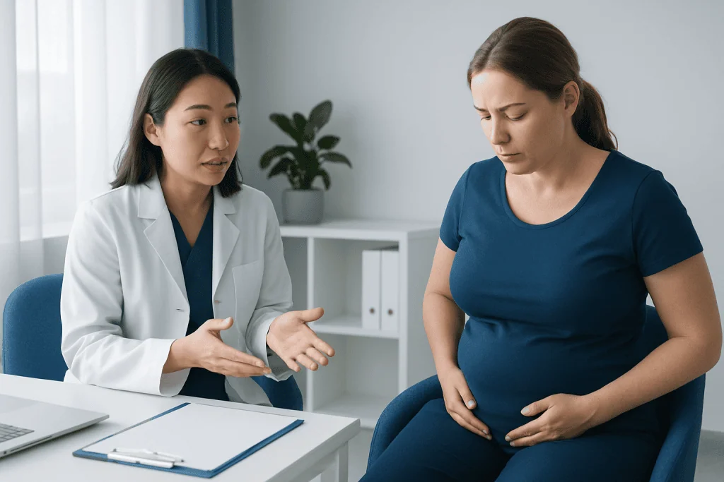 Possible causes of fullness or swelling in the pubic area — fat vigana