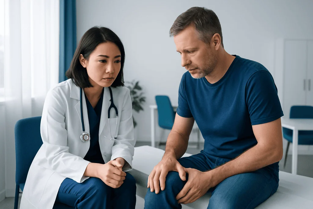 Possible causes of knee joint pain at night — knee joint pain night