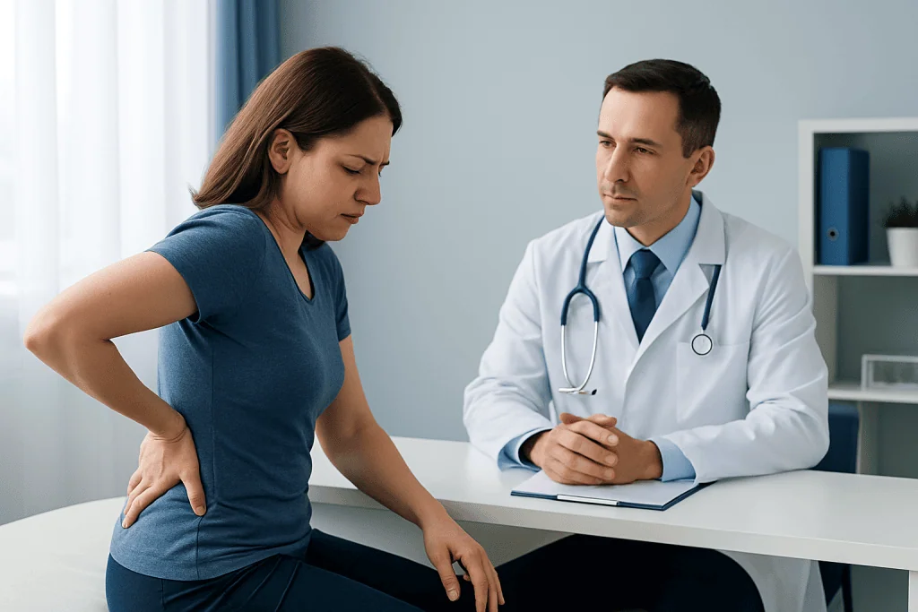 Possible causes of left lower back pain in women — pain lower left back women