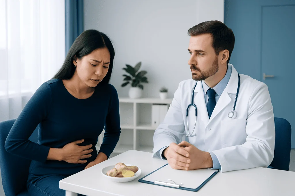 Possible causes of nausea — ginger for nausea