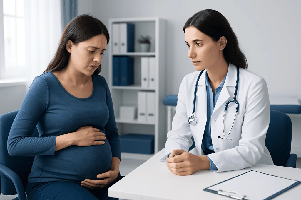 Possible causes of upper gastric pain during pregnancy — upper gastric pain pregnancy