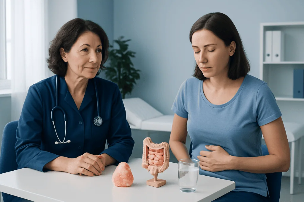 Possible effects on hydration, digestion, and weight — pink salt trick