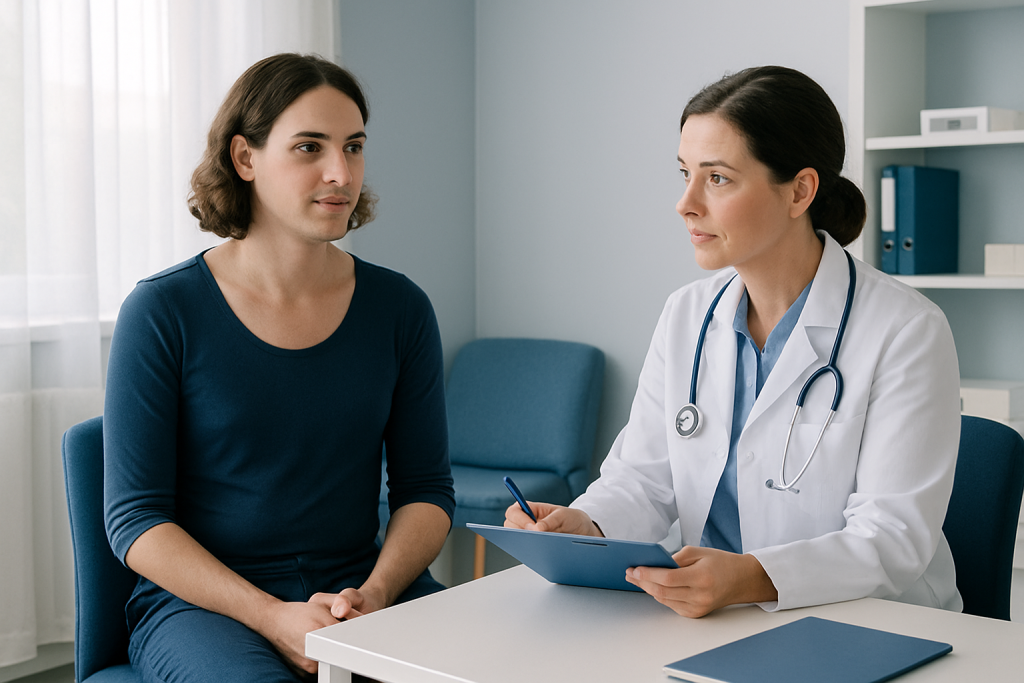 Possible health needs, symptoms, and concerns — transfeminine