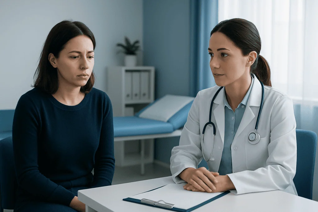 Possible medical causes and risk factors — brown stuff coming out of vag