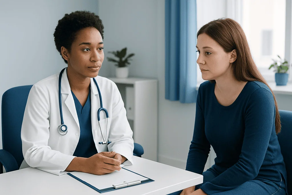 Possible risks and symptoms to watch for — cunnilingus