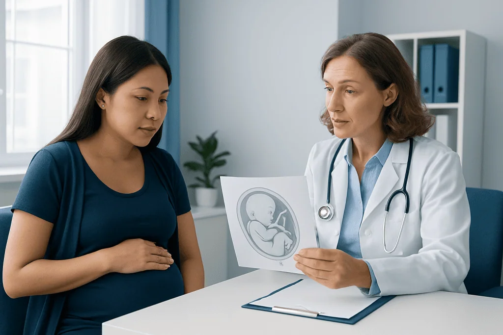 Possible signs, symptoms, and effects on the baby — nuchal cord