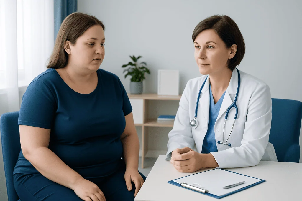 Possible symptoms linked to an unhealthy weight or weight change — 69kg