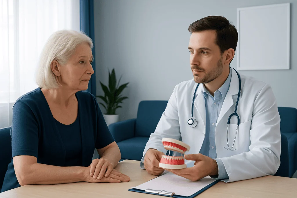 Potential benefits and possible limitations — snap in dentures