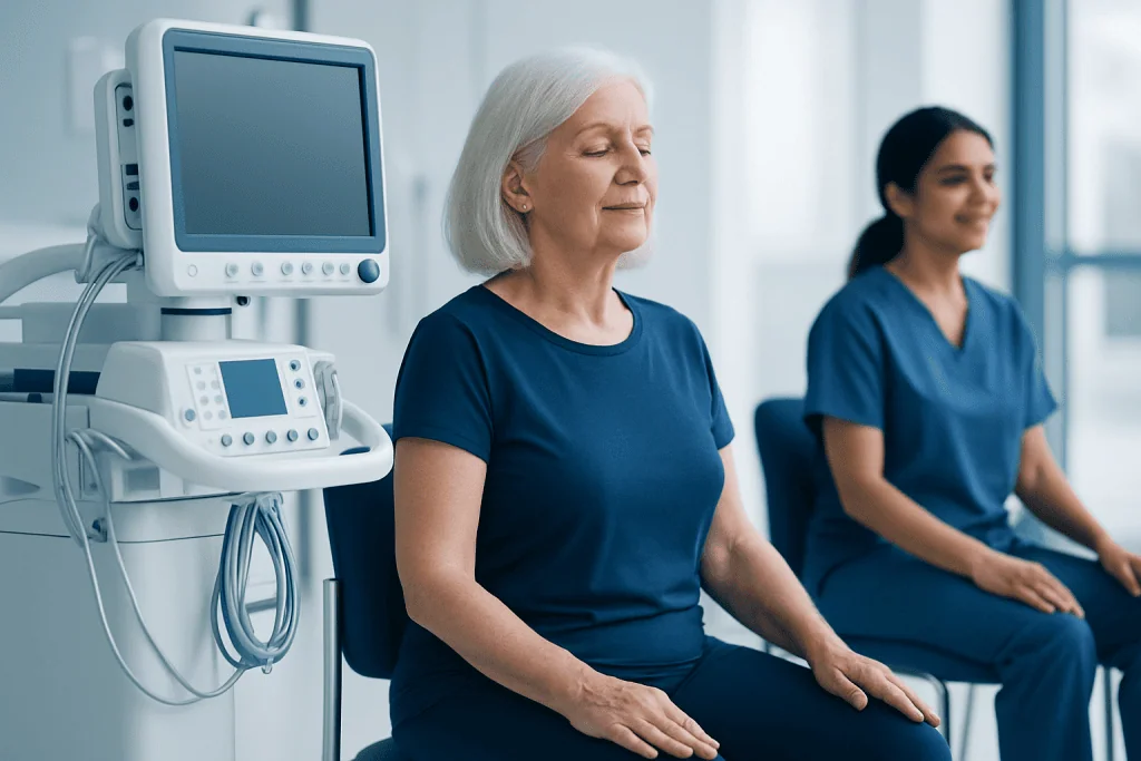Potential benefits of chair yoga — chair yoga