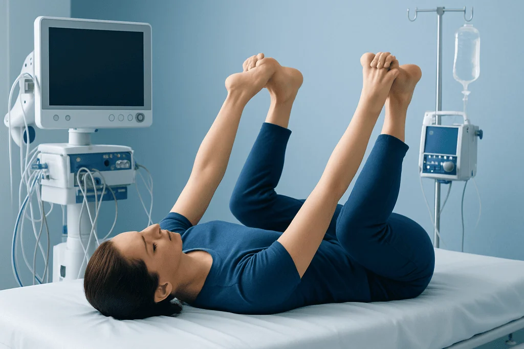 Potential benefits supported by clinical reasoning — happy baby pose