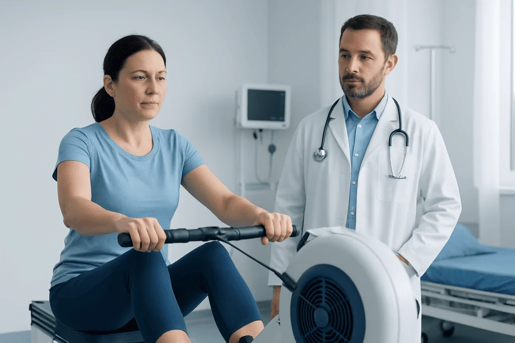 Potential health benefits of a rowing machine — rowing machine