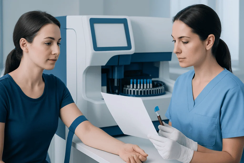 Reference range and how to read the result — folate low high levels