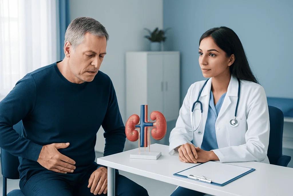 Renal symptoms and warning signs — renal