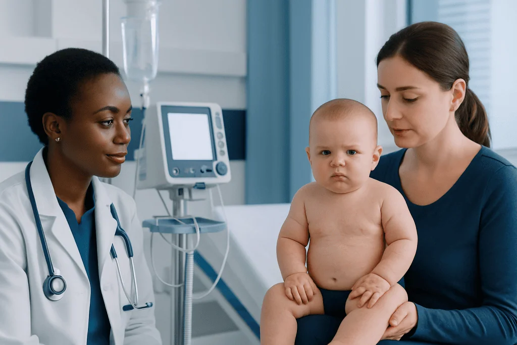 Signs and symptoms in infants — baby eczema