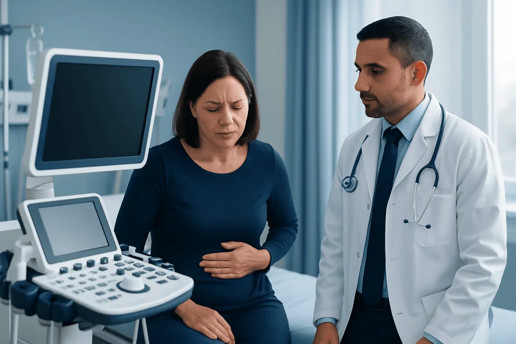 Signs and symptoms of an enlarged spleen — splenomegaly