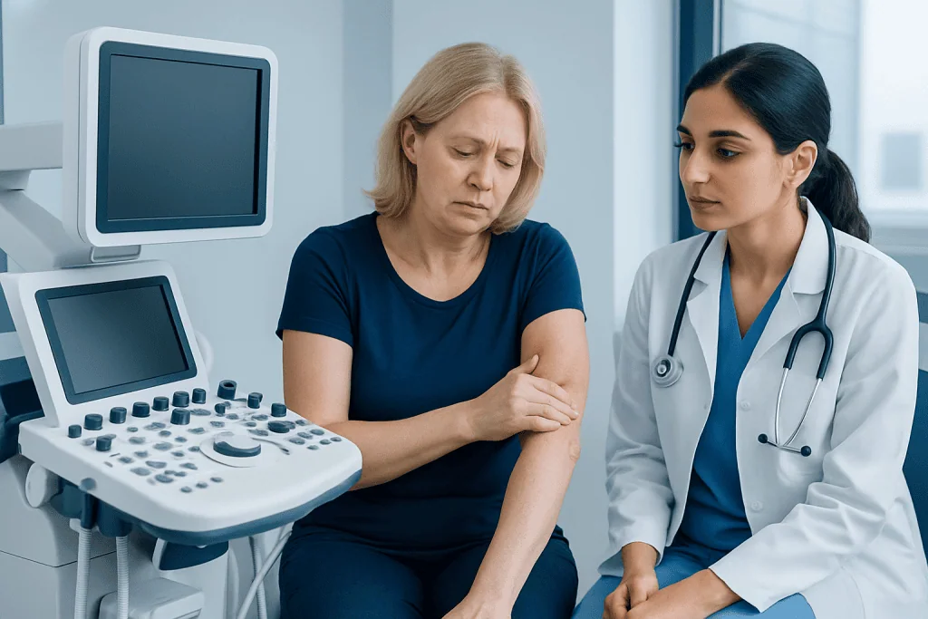 Signs and symptoms patients may notice — ingrown hair cyst