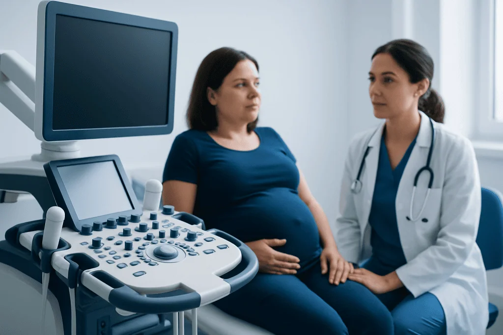 Signs and symptoms that may occur — enlarged uterus