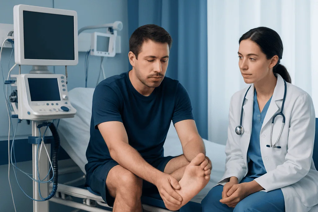 Signs and symptoms to notice — bruised toenail