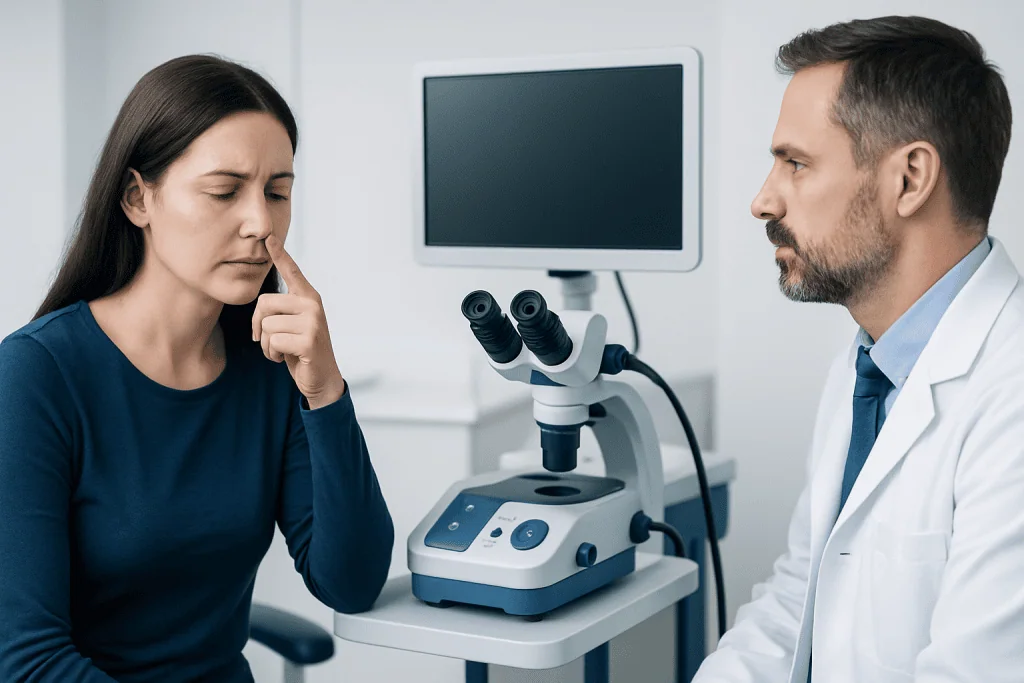 Signs and Symptoms to Notice — scab inside nose