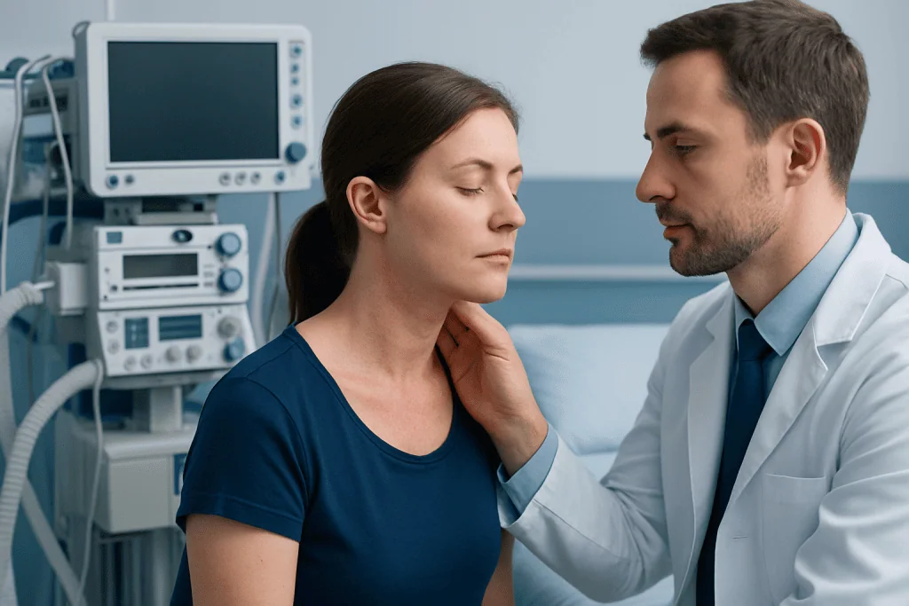 Signs and symptoms to recognize — eczema on neck