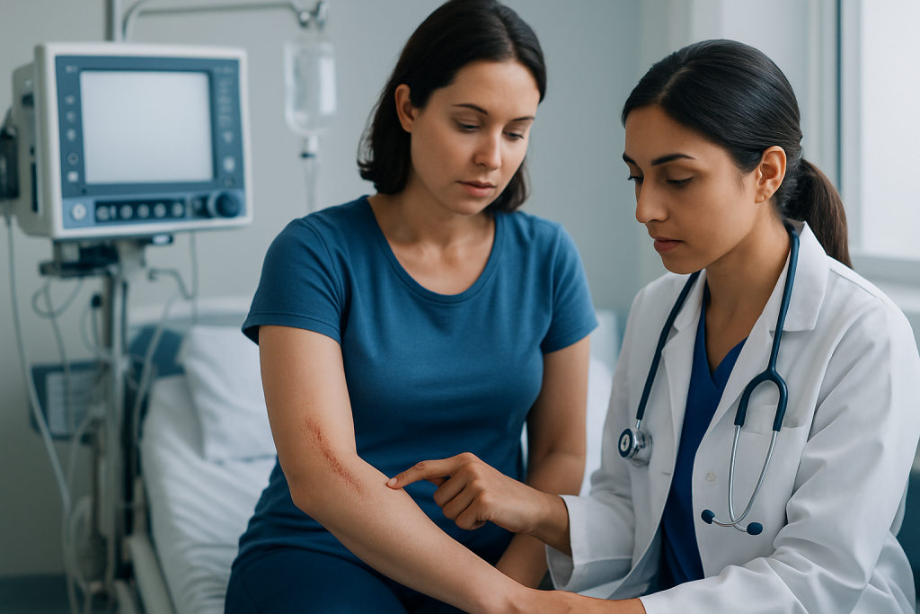 Signs and Symptoms to Watch For — infected stitches