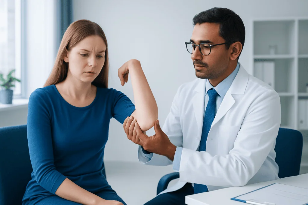 Signs, symptoms, and possible effects — double jointed elbows