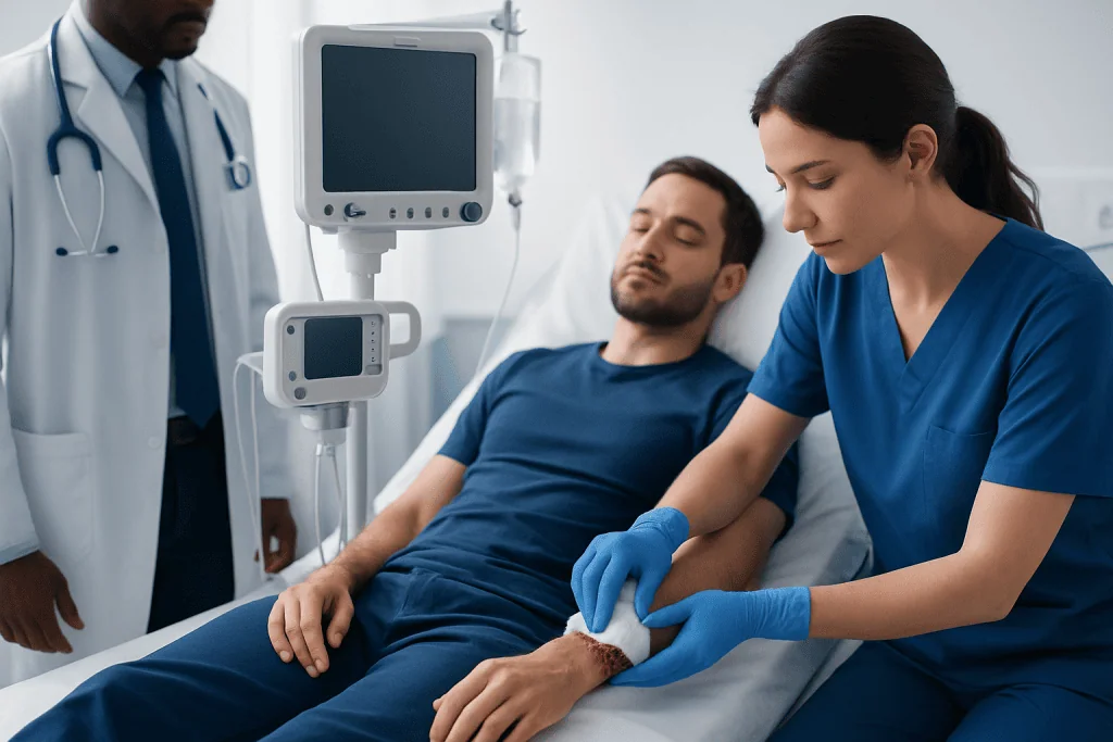 Step-by-step first aid for external bleeding — how to stop bleeding quickly