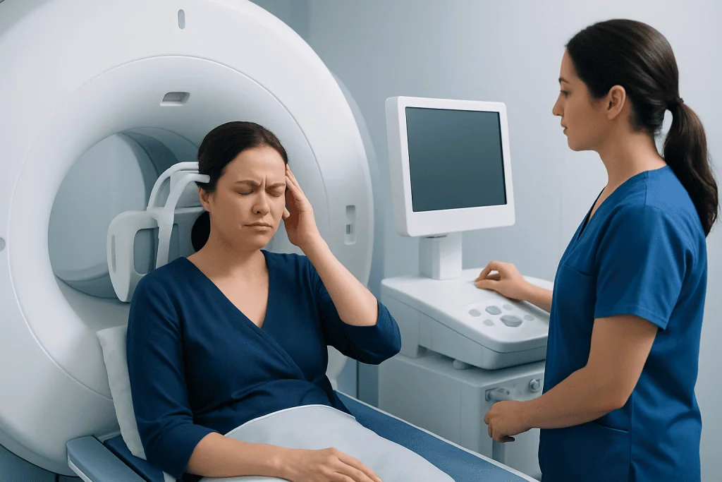 Symptoms — migraine without aura