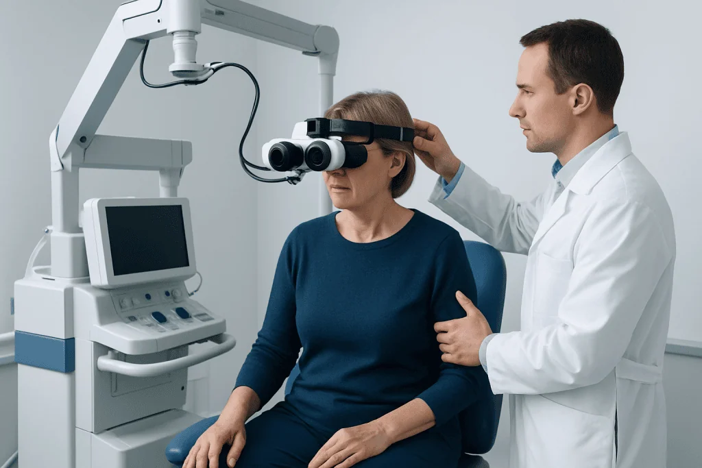 Symptoms — vestibular neuritis