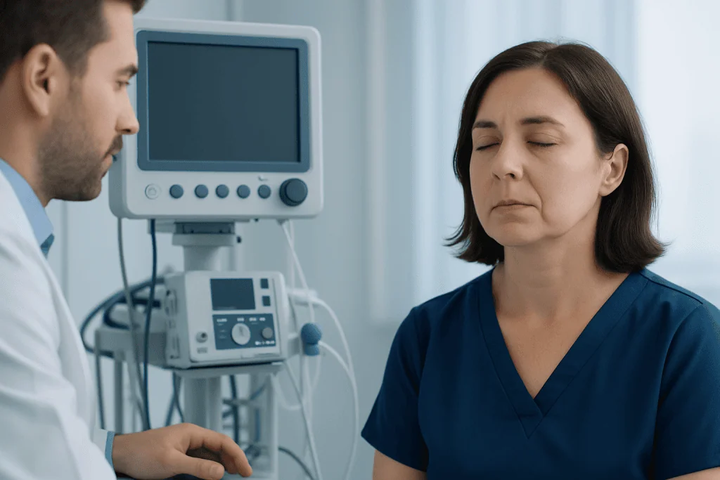 Symptoms — hemifacial spasm