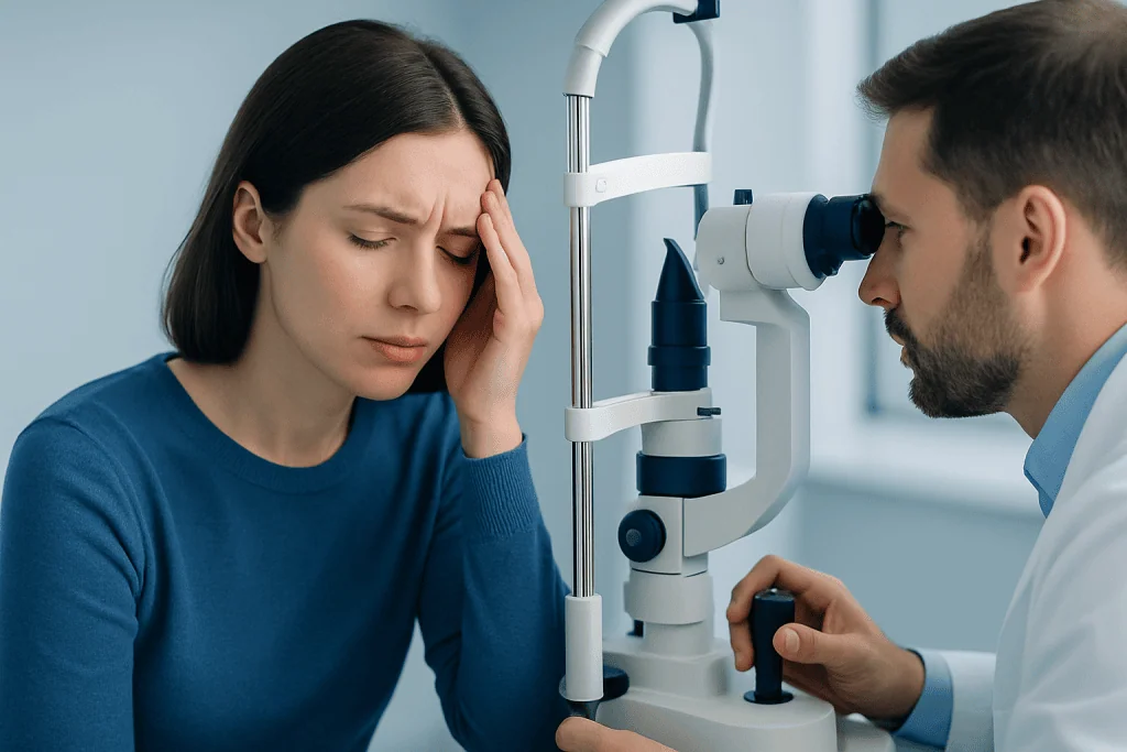 Symptoms — retinal migraine